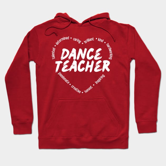 Dance Teacher Hoodie by DanceInColorTee